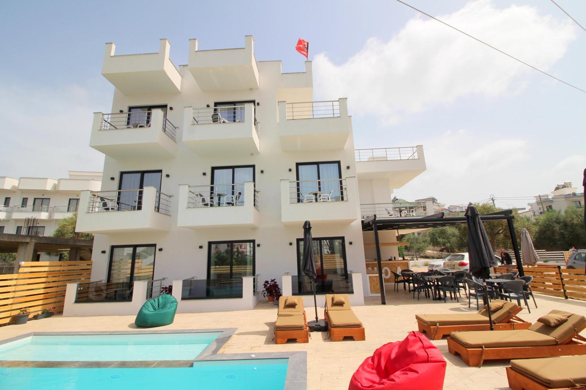 Noa Boutique Hotel Ksamil Ruang foto